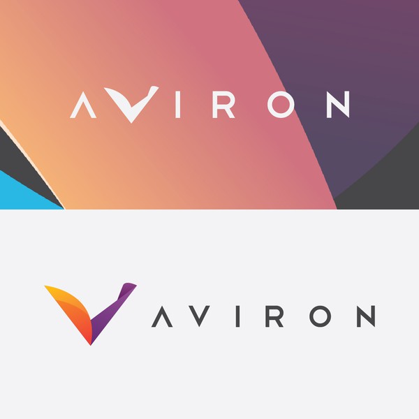 Design by andsuryanagara titled "Concept logo for Aviron"