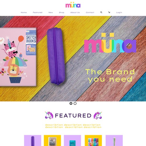 Web page design contest entry by MarkTheDesigner