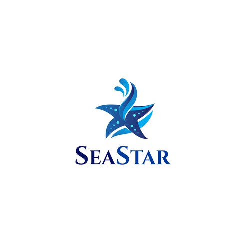 Design a beautiful, fun logo for our boat Sea Star Design by smitadesign