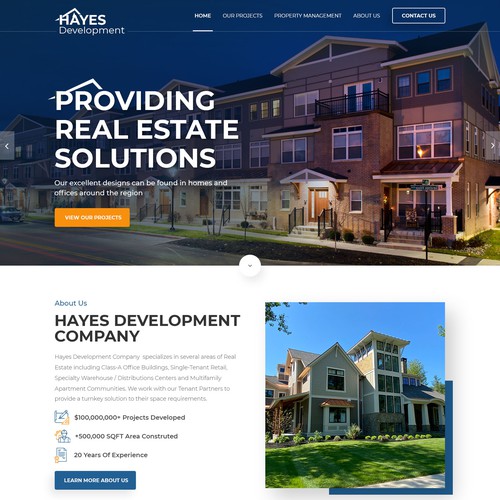 **Upgrade** existing website.  Tons of High Res existing imagery! Design by Jasmin_A (AMPLE)