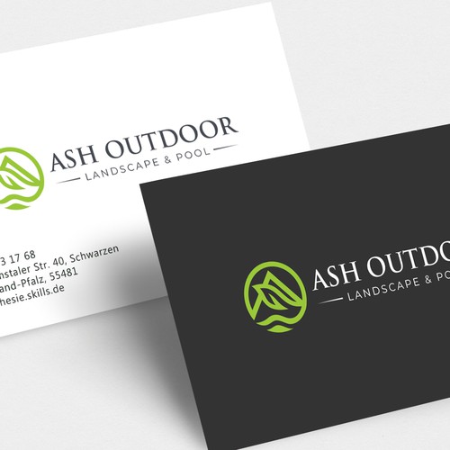 Landscape / Pool Company Rebrand Design by SEshad