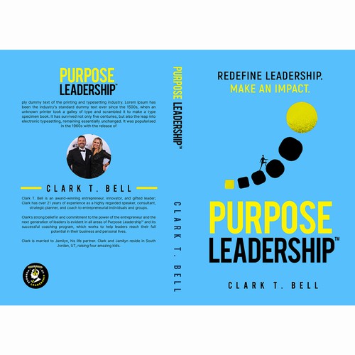 Purpose Leadership Book Cover Design by Aaniyah.ahmed