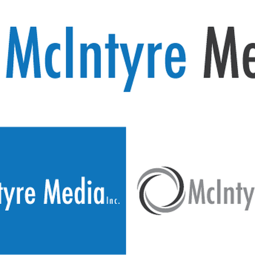 Logo Design for McIntyre Media Inc. Réalisé par asugraphics