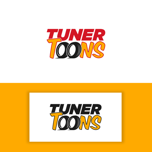 Logo Design and Brand Guide for up and coming automotive apparel company; Tuner Toons. Design by d_arvin