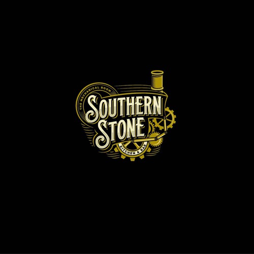 Design a Southern Industrial logo for new restaurant and speak easy Design by DonMare