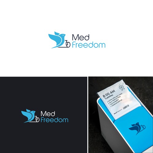 Design logo to help people stay healthy and take their medication Design by Shams_Studio