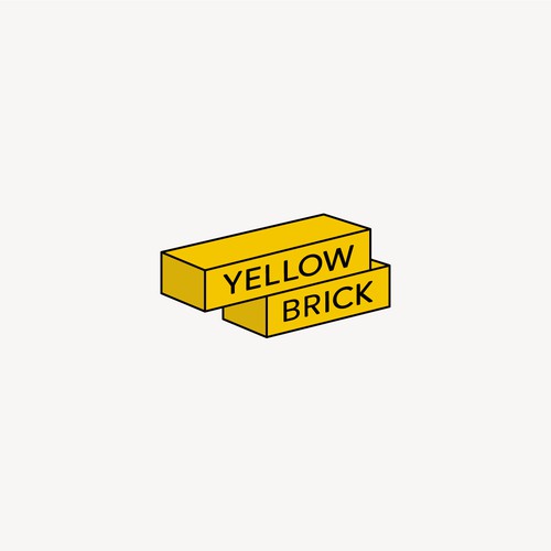 Yellow Brick Logo Design by hendrophendro