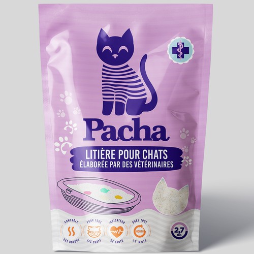 Cat Litter startup Minimalistic packaging - Contest Design von agooshe
