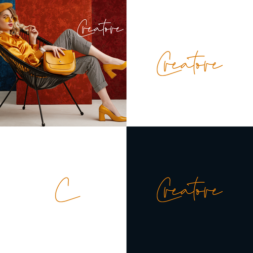 Fashion Retailor: Creatore Brand - Logo Contest Design by Madalin✏️