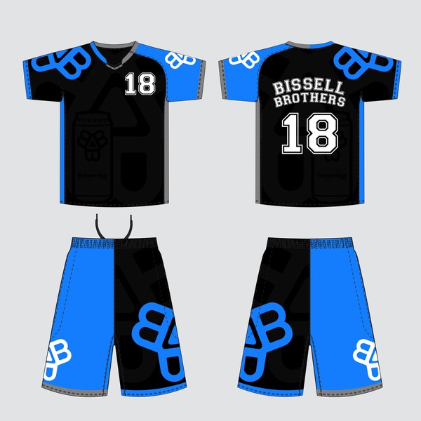 Design by DOT DC titled "Bissell Lacrosse Uniform"