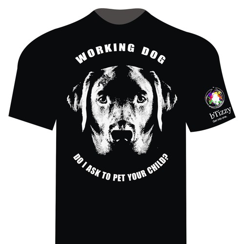 Guide Dog/Service Animal (NO PETTING) t-Shirt, 