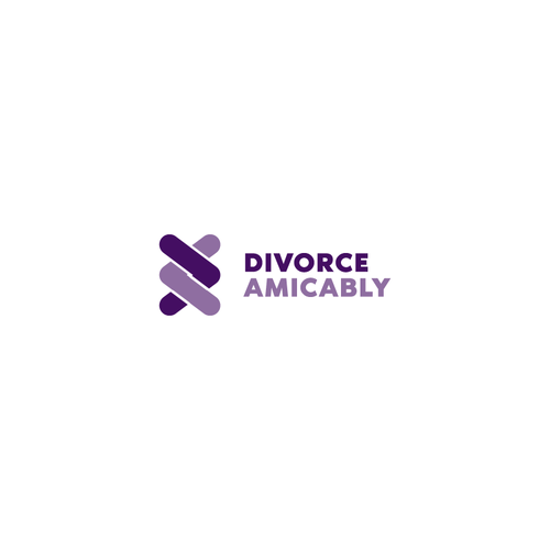 Logo for a new, healthy way for reasonable people to divorce Design by Captainzz