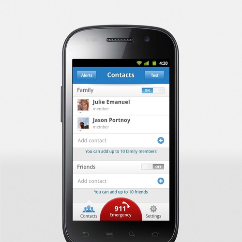 Emergency Response App looking for a great Android Design!!! Design by Efrud