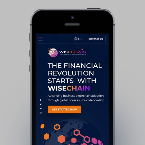 Looking for a design of two web pages Design by Jasmin_A (AMPLE)