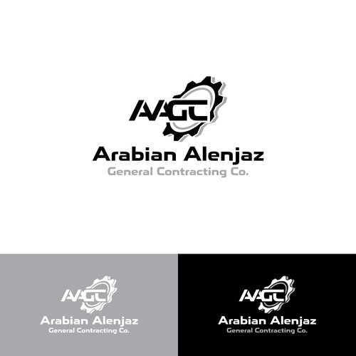 “Modern Industrial Logo for AAGC – Construction & Contracting Company” Design by rzaltf