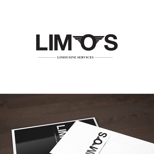 YOUR LUXURIOUS LOGO WITH A LUXURIOUS LIMOUSINE SERVICES Design by Ilija Vujinovic