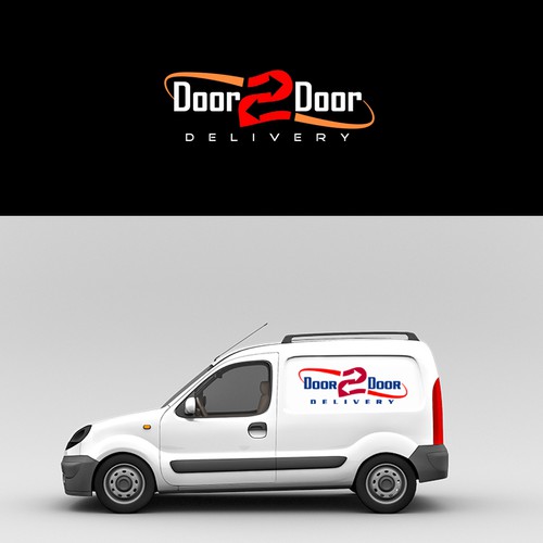 Create a unique logo and website for Door 2 Door Delivery Logo & hosted website contest
