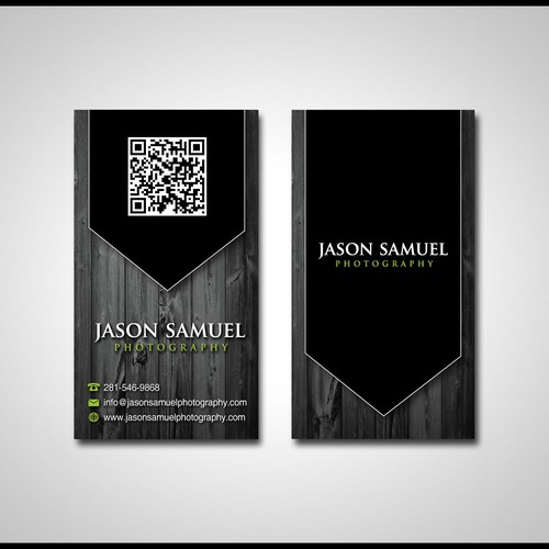 Business card design for my Photography business Design by Bayhil Gubrack