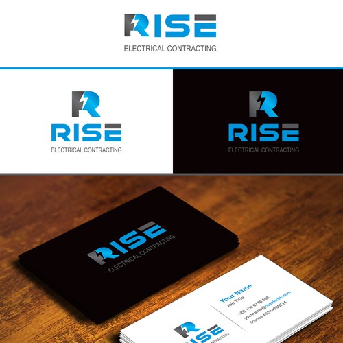 Design a professional logo for electrical contracting company Design réalisé par illusiongraphics