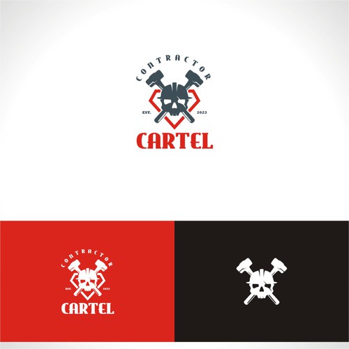 Manly LOGO for the Contractor Cartel Design réalisé par MAhi2014