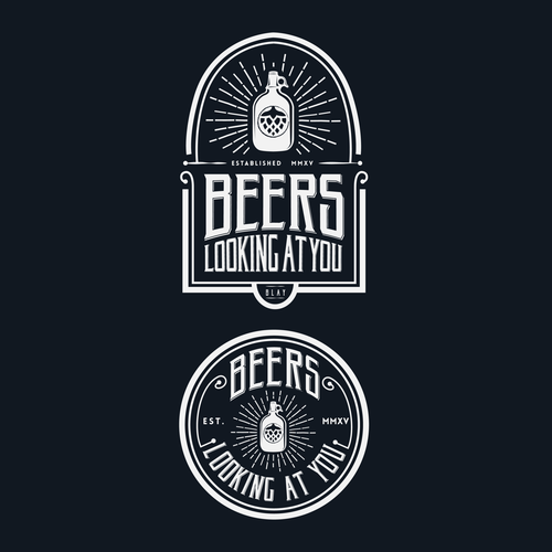 Beers Looking At You needs a brand/logo as timeless as the inspirational movie! Design by EARCH