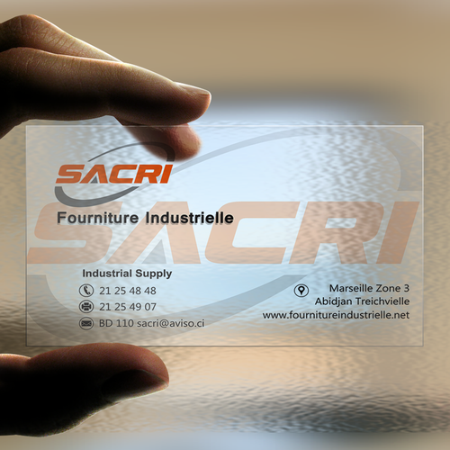 Business card contest entry by bleubird