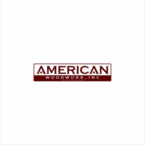 American Woodwork news a new logo Réalisé par Logics Studio