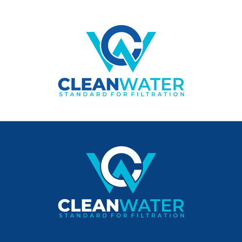 Simple Clean Logo for Water Filtration Company Design by putriyono