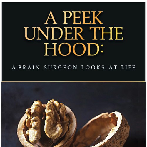 Create a winning book cover design for a brain surgeon's book! Design by fwhitehouse7732