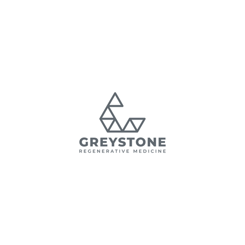 I like the lettering of Greystone here.  And then below Greystone a grey, stone-like structure with mortar or joints in  Design réalisé par satwz™