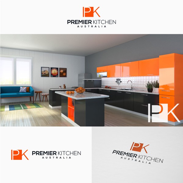 Modern catchy logo for furniture services