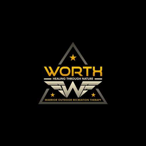 Warrior Outdoor Recreation Therapy - WORTH Logo Design Contest Design by Farhan Zee Creatives