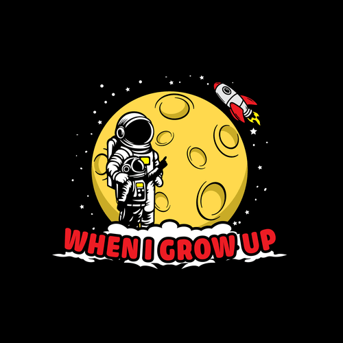 When I Grow Up Logo Design by A9design