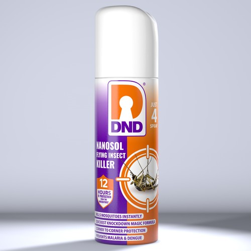 Design a standout label for a Super Effective Insect Killer Spray Design by P.D.S.