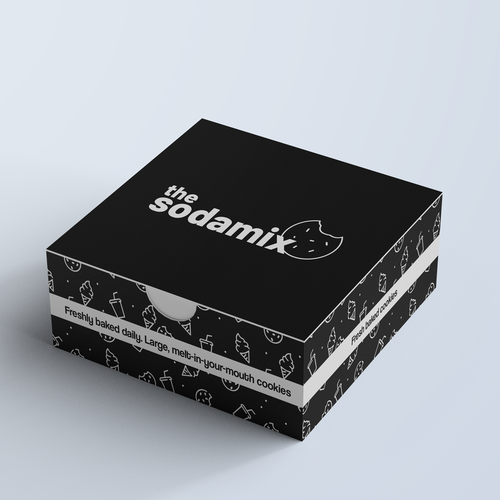 Single Cookie Box Design by Mellalance