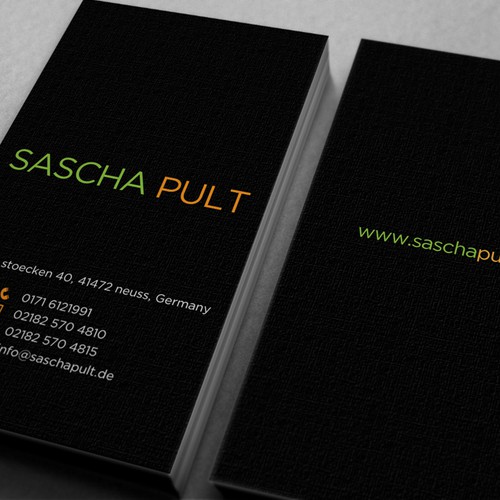 New business card for me Design by kendhie