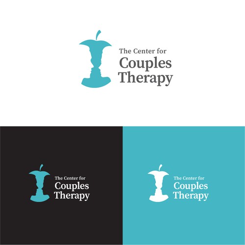 Simple, elegant logo to attract discerning couples therapy clients Design by Guane