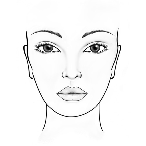 Makeup Facechart | Other art or illustration contest