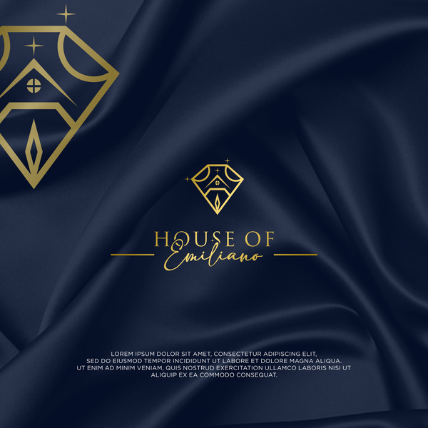 Design by ~SAY&BIL~ titled "logo luxury  diamond"