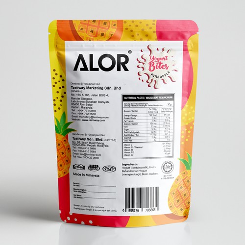 ALOR Yogurt Bites Design by Nirmana92