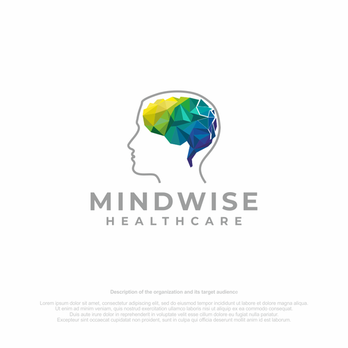 Create a logo for a startup brain health clinic (Mindwise Healthcare) Design by petar k