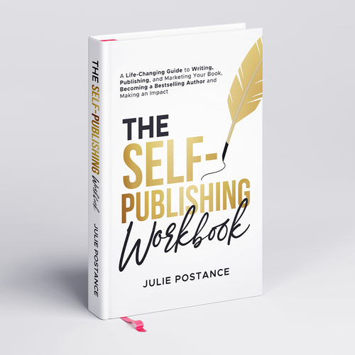 Stunning high quality professional cover for book on self-publishing Design by Farax Ahmed