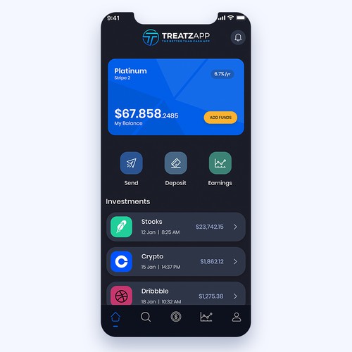 The New Cash APP Design Contest Design by sandy#ogma