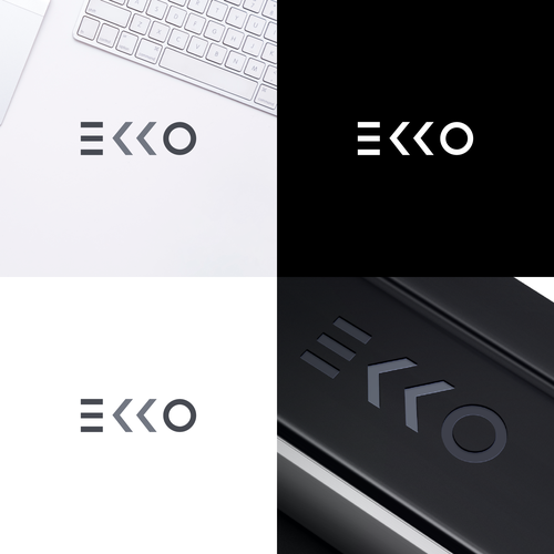 SIMPLE LOGO - ekko Letters then dm after Design by oliveglobal