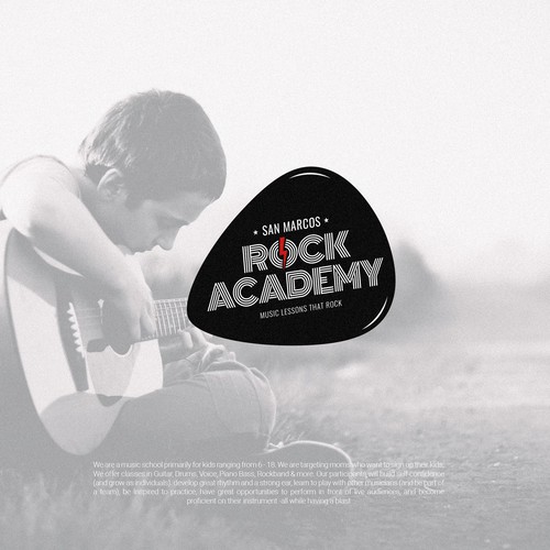 San Marcos Rock Academy Design by KreativeAnt✏