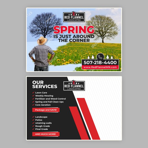 NEW POSTCARD FOR SPRING Design von Ahsanaq