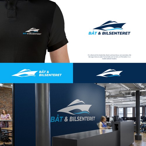 Can you design the best Boat and Car Dealership logo? Design by megawon®