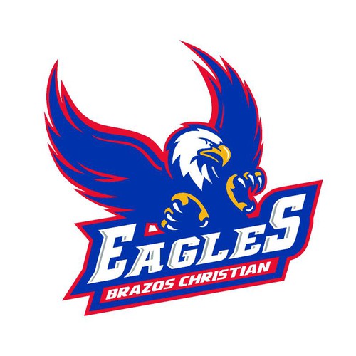 Design an orignal EAGLE mascot for Brazos Christian School Design by fs42158