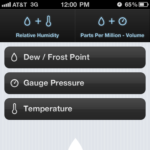 Create iPhone app design for GE Measurement & Control Solutions! Design by paulknight