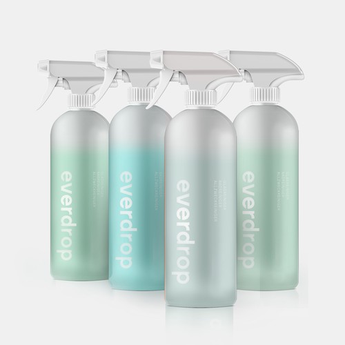 Premium Spray Bottle and Packaging for Cleaning Supplies-ontwerp door Jorge Ros